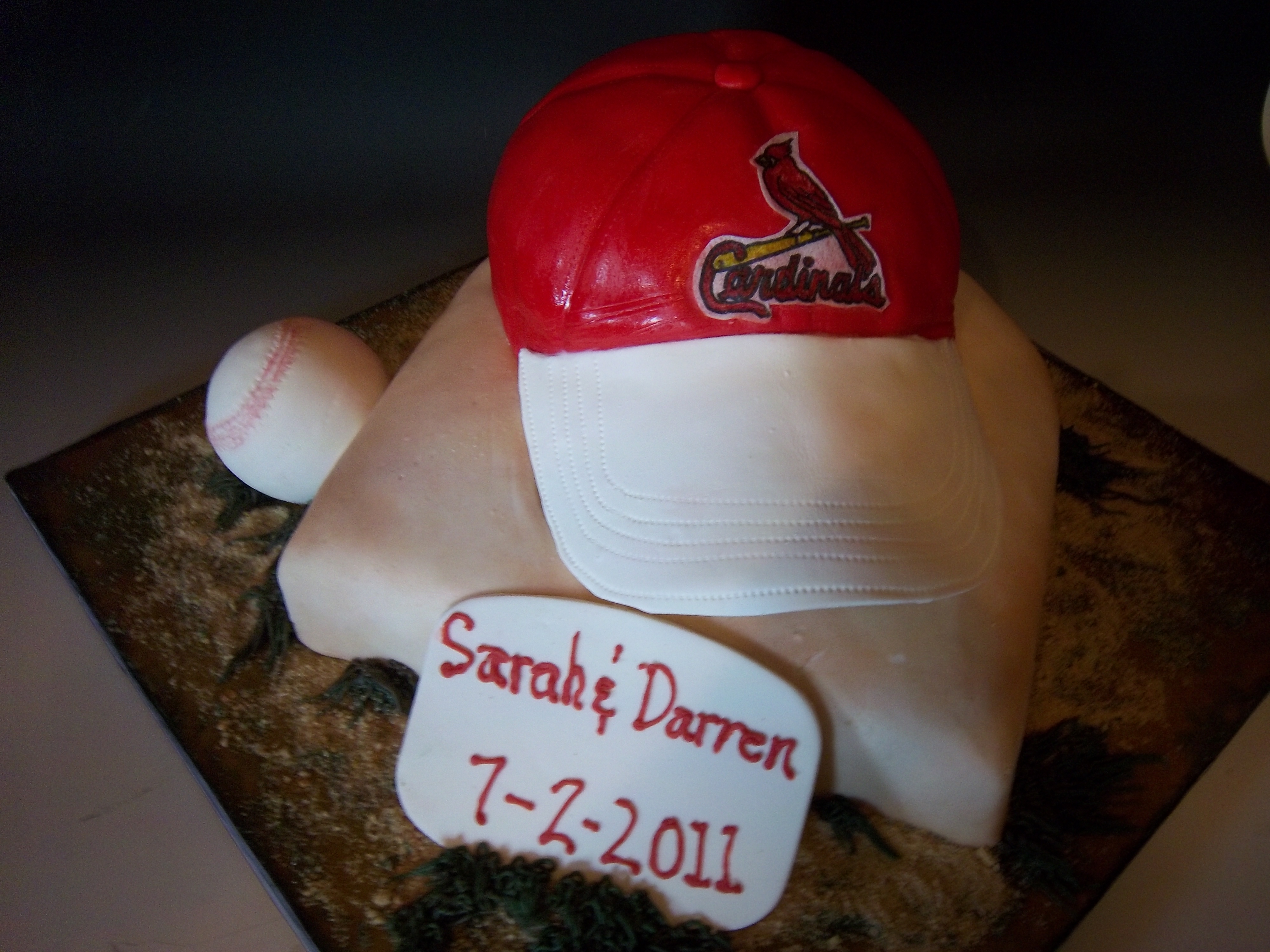 cardinal cake